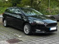 Gebraucht Ford Focus 101 PS (74 kW) 2018 Schwarz Kombi
