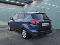 Gebraucht Ford C-MAX Titanium 150 PS (110 kW) 2019 Blau Van / Kleinbus