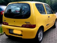 Gebraucht Fiat Seicento 55 PS (40 kW) 2000 Gelb Kleinwagen