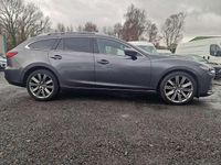 Gebraucht Mazda 6 Exclusive-Line 194 PS (142 kW) 2019 Machine gray Kombi