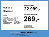 gebraucht Opel Mokka-e Elegance Navi RückfahrK PDC LED SHZ LRH