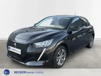 Gebraucht Peugeot e-208 Allure 100 kW (136 PS) 2023 Lackierung schwarz perla nera/ty (metallic) Kleinwagen