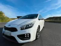 Gebraucht Kia Ceed GT-Track 204 PS (150 kW) 2014 Weiß Kleinwagen