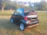 Gebraucht Smart ForTwo Cabrio Passion 71 PS (52 kW) 2007 Schwarz Cabrio