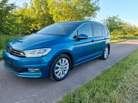 Gebraucht VW Touran Highline 150 PS (110 kW) 2017 Blau Van / Kleinbus