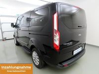 Gebraucht Ford Tourneo Custom Titanium 110 PS (80 kW) 2023 Schwarz (obsidianschwarz) Van