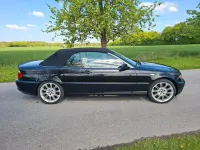 Gebraucht BMW 325 Cabriolet Sport Line 192 PS (141 kW) 2003 Schwarz Cabrio