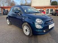 Gebraucht Fiat 500 69 PS (50 kW) 2020 Blau Cabrio