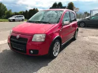 Używany Fiat Panda 101 KM (74 kW) 2010 Czerwony Hatchback