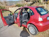 Usado Citroën C3 Comfort 73 CV (53 kW) 2007 Rojo Berlina