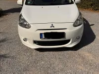 Gebraucht Mitsubishi Space Star Top 80 PS (58 kW) 2015 Weiß Kleinwagen