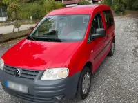 Gebraucht VW Caddy Life 80 PS (58 kW) 2009 Rot Van / Kleinbus