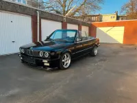 Gebraucht BMW 320 Cabriolet Basis 129 PS (94 kW) 1988 Schwarz Cabrio