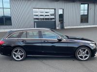 Gebraucht Mercedes C220 AMG line 170 PS (125 kW) 2017 Schwarz Kombi