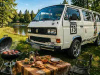 Gebraucht VW Multivan 100 PS (73 kW) 1989 Weiß Van / Kleinbus