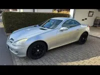 Gebraucht Mercedes SLK200 163 PS (119 kW) 2006 Silber Cabrio