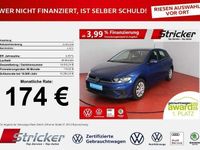 Gebraucht VW Polo Life 95 PS (69 kW) 2023 Reef blue metallic (metallic) Kleinwagen