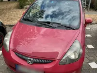 Gebraucht Honda Jazz 78 PS (57 kW) 2006 Rot Kleinwagen