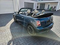 Gebraucht Mini Cooper S Cabriolet 184 PS (135 kW) 2011 Blau Cabrio