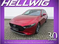 Nowe Mazda 3 Exclusive 140 KM (102 kW) 2025 Czerwony Sedan/Limuzyna