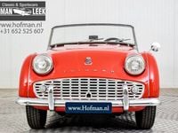 Usata Triumph TR3 1959 Rosso Cabrio