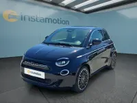 Gebraucht Fiat 500e La Prima 86 kW (118 PS) 2022 Schwarz Kleinwagen