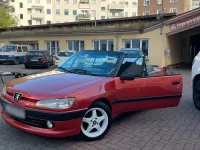 Gebraucht Peugeot 306 Cabriolet 88 PS (64 kW) 1998 Orange Cabrio