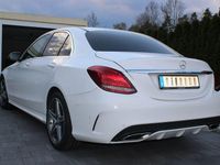 Gebraucht Mercedes C200 AMG line 186 PS (136 kW) 2017 Weiß Limousine