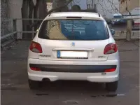 Gebraucht Peugeot 206 60 PS (44 kW) 2009 Weiß Kleinwagen
