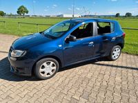 gebraucht Dacia Sandero 1.2 73PS blau Top Fahrzeug