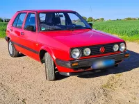Gebraucht VW Golf II 55 PS (40 kW) 1990 Rot Kleinwagen