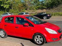 Gebraucht Opel Corsa 80 PS (58 kW) 2009 Rot Kleinwagen