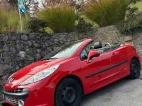 Gebraucht Peugeot 207 CC 119 PS (87 kW) 2008 Rot Cabrio