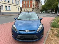 Gebraucht Ford Fiesta Trend 82 PS (60 kW) 2009 Blau Limousine