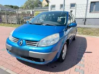 Gebraucht Renault Scénic II 113 PS (83 kW) 2006 Blau Van / Kleinbus