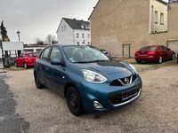 Gebraucht Nissan Micra Acenta 98 PS (72 kW) 2014 Blau Kleinwagen