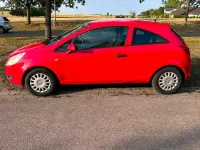 Gebraucht Opel Corsa 80 PS (58 kW) 2009 Rot Kleinwagen