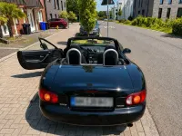 Gebraucht Mazda MX5 110 PS (80 kW) 2003 Schwarz Cabrio