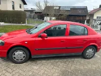 Gebraucht Opel Astra 101 PS (74 kW) 2002 Rot Coupé