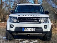 Gebraucht Land Rover Discovery 4 256 PS (188 kW) 2015 Weiß SUV