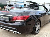 Gebraucht Mercedes E250 AMG 211 PS (155 kW) 2016 Obsidianschwarz  metalliclack Cabrio