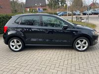 Gebraucht VW Polo Match 69 PS (50 kW) 2012 Schwarz Kleinwagen