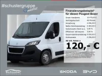 Gebraucht Peugeot Boxer 163 PS (119 kW) 2020 Lack weiss banquise/deckende lackierung Van