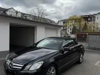 Brugt Mercedes E200 Elegance 184 HK (135 kW) 2011 Sort Cabriolet