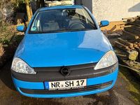 Gebraucht Opel Corsa 58 PS (42 kW) 2002 Blau Kleinwagen