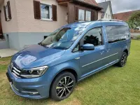 Gebraucht VW Caddy Highline 131 PS (96 kW) 2019 Blau Van / Kleinbus