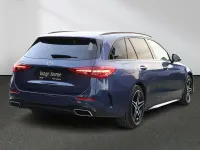 Gebraucht Mercedes C300e AMG 313 PS (230 kW) 2025 Lack sodalithblau Kombi