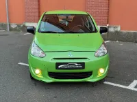 Begagnad Mitsubishi Space Star 71 HK (52 kW) 2014 Grön Minibuss