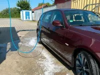 Gebraucht BMW 320 Sport Line 177 PS (130 kW) 2008 Rot Kombi