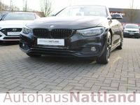 gebraucht BMW 420 i Sport Line Autom. Leder LED Navi HuD